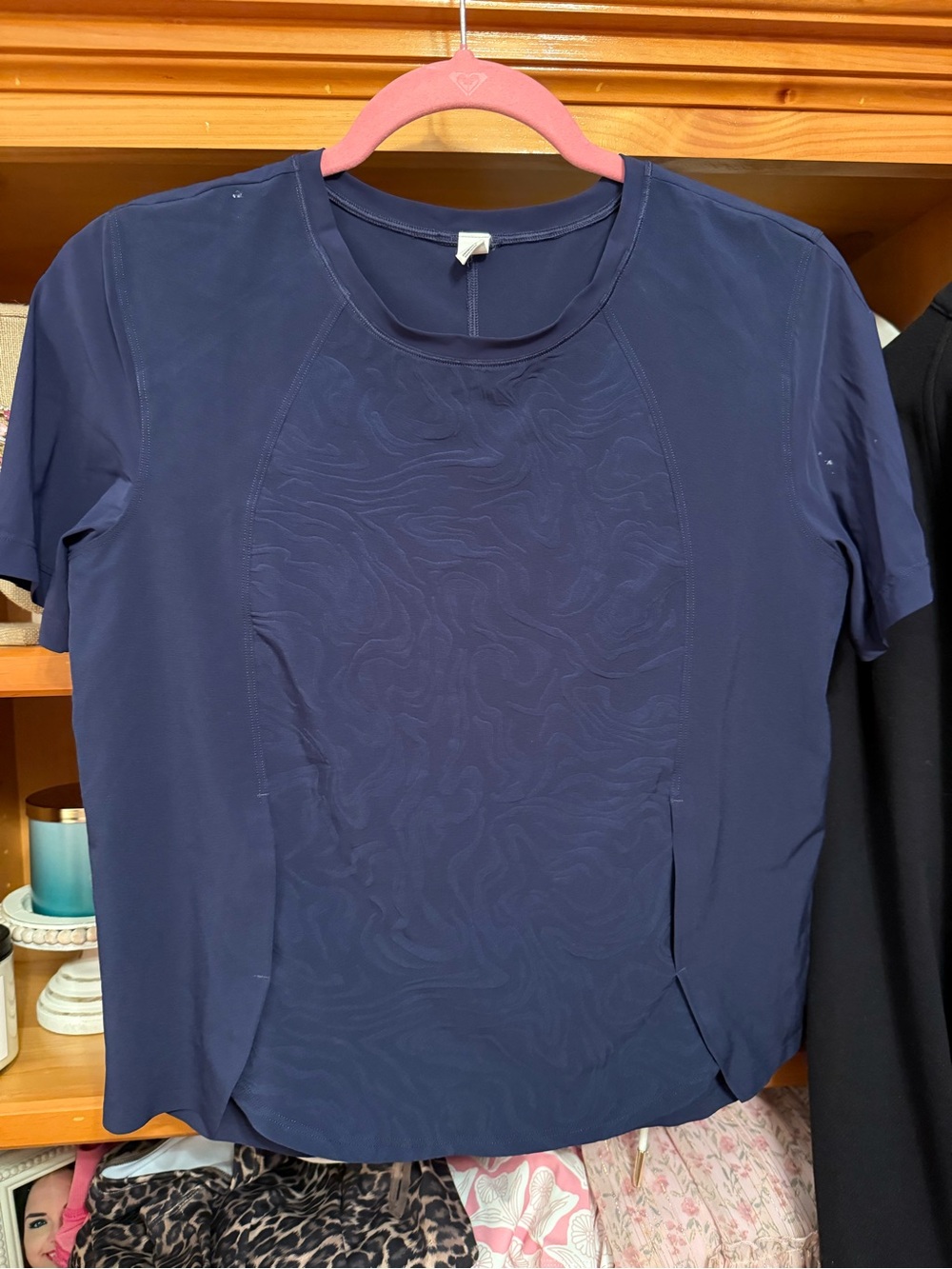 lululemon athletica Navy Short-Sleeve Performance Tee